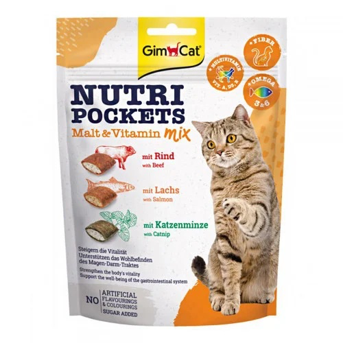 GimCat Nutri Pockets Мультивітамін мікс 150 г