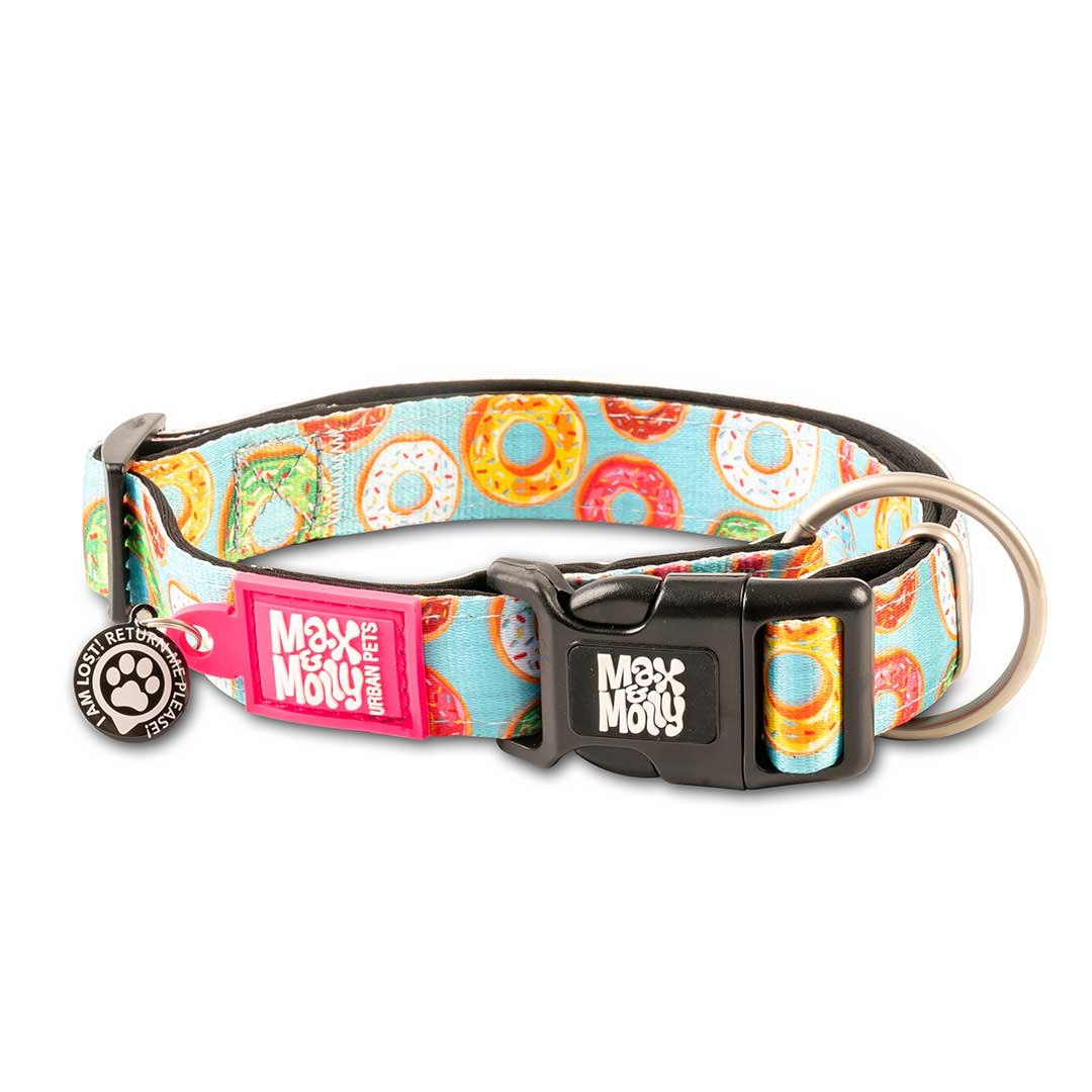 Max & Molly Нашийник Smart ID Collar - Donuts/L