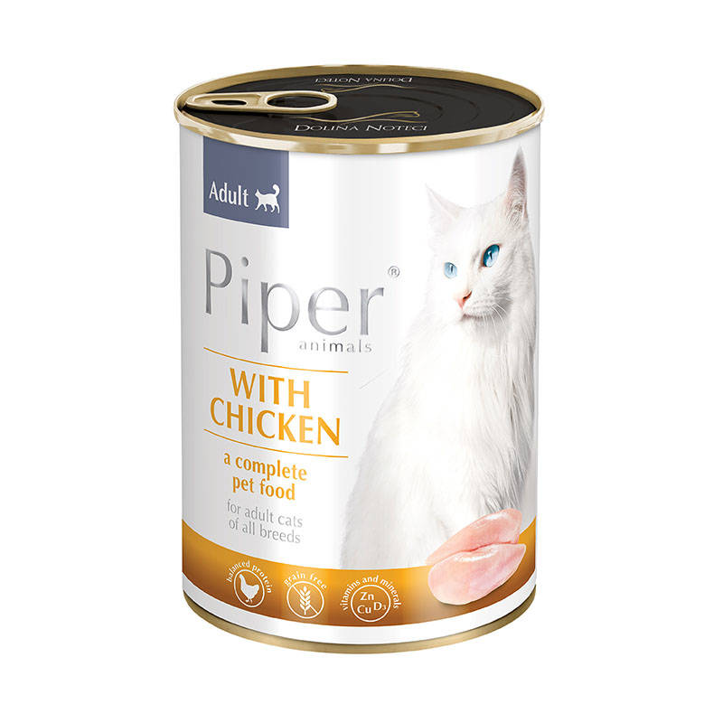 Консерва DN Piper cat з куркою 400гр