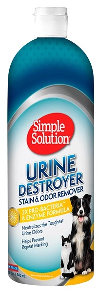 Засіб Simple Solution для нейтралізації запахів та видалення плям від сечі д. тварин 945 мл