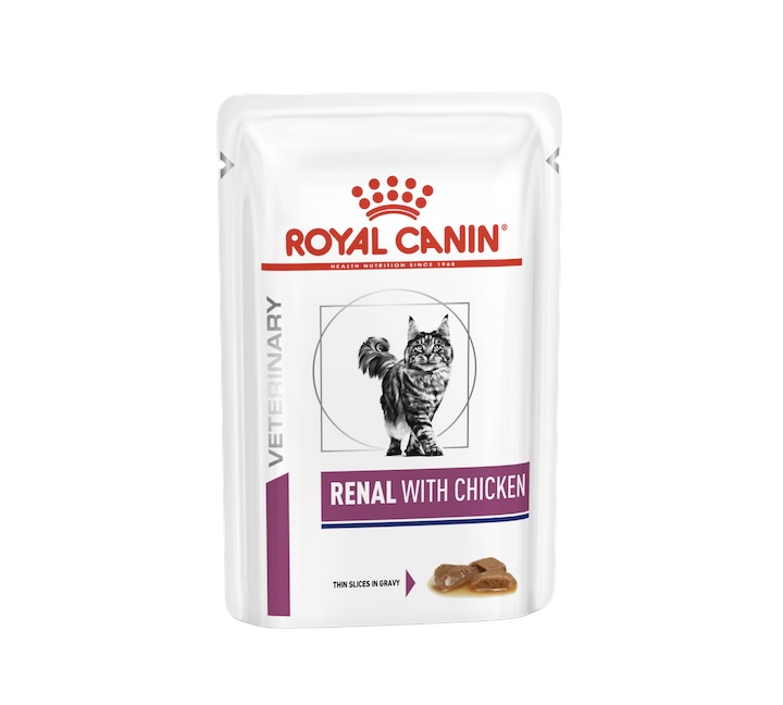 Royal Canin RENAL FELINE CHICKEN Pouches