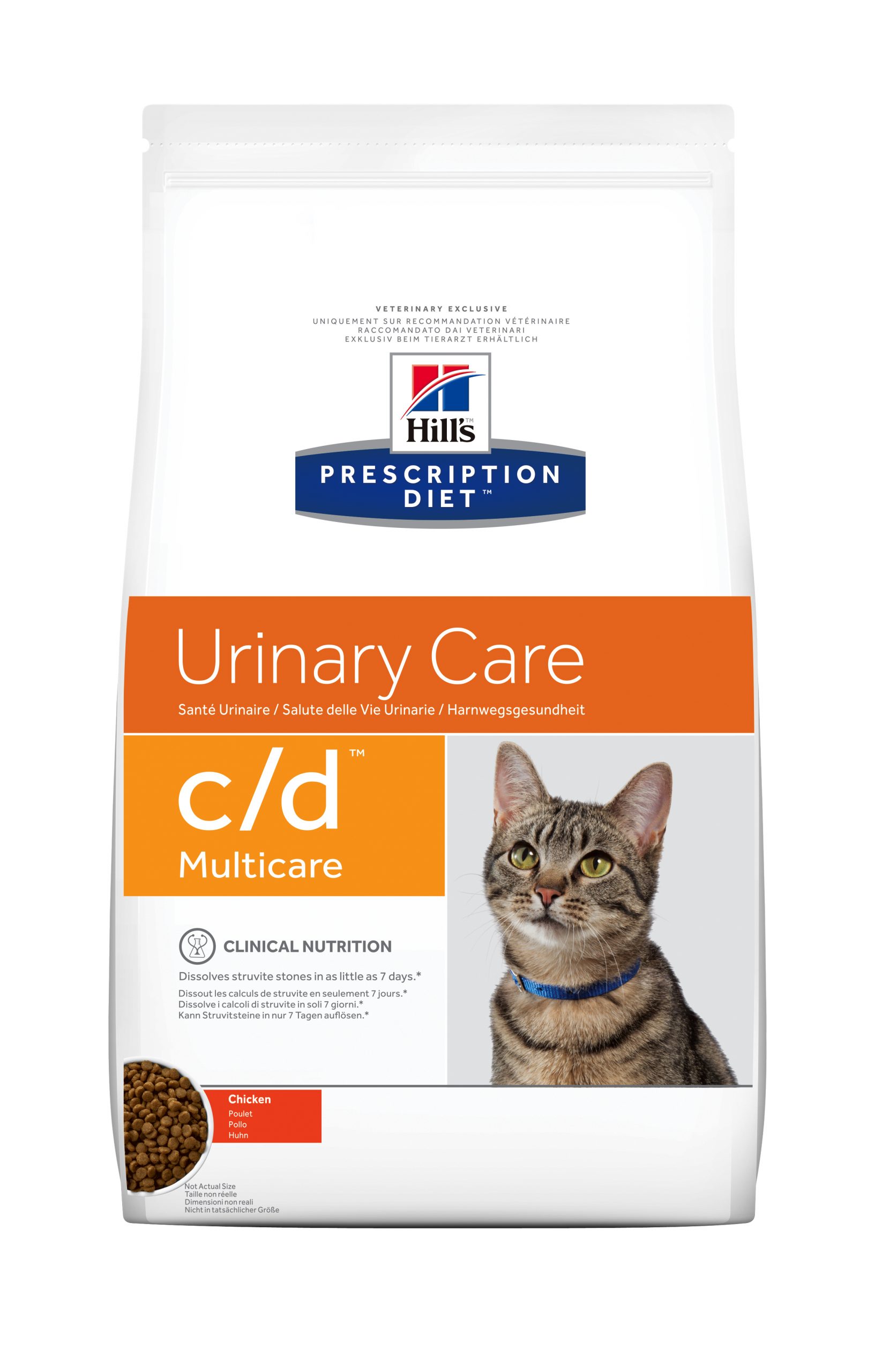 HILL’S PRESCRIPTION DIET c/d Multicare Urinary Care Сухий Корм для Котів з Куркою 1,5 кг