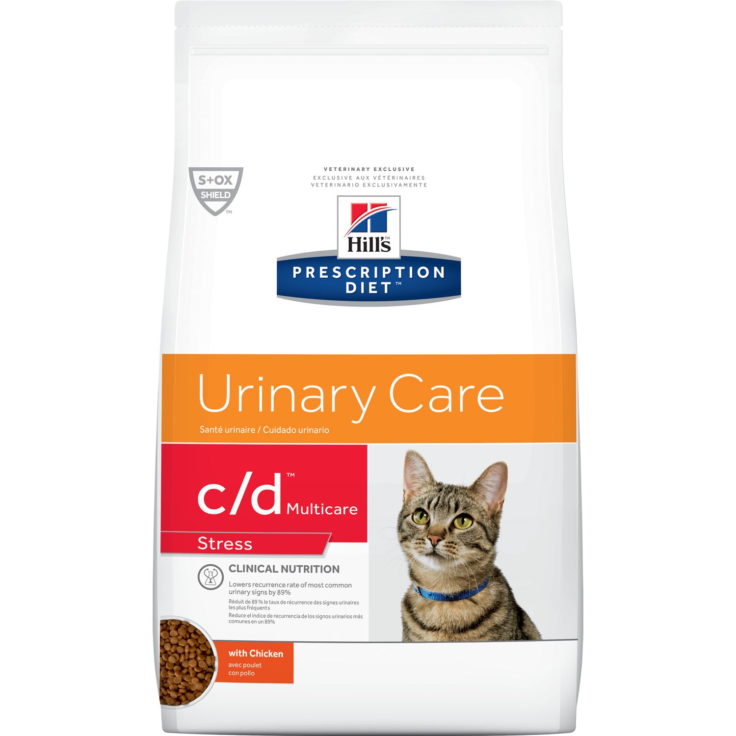 HILL’S PRESCRIPTION DIET с/d Urinary Stress Сухий Корм для Котів з Куркою 400 г