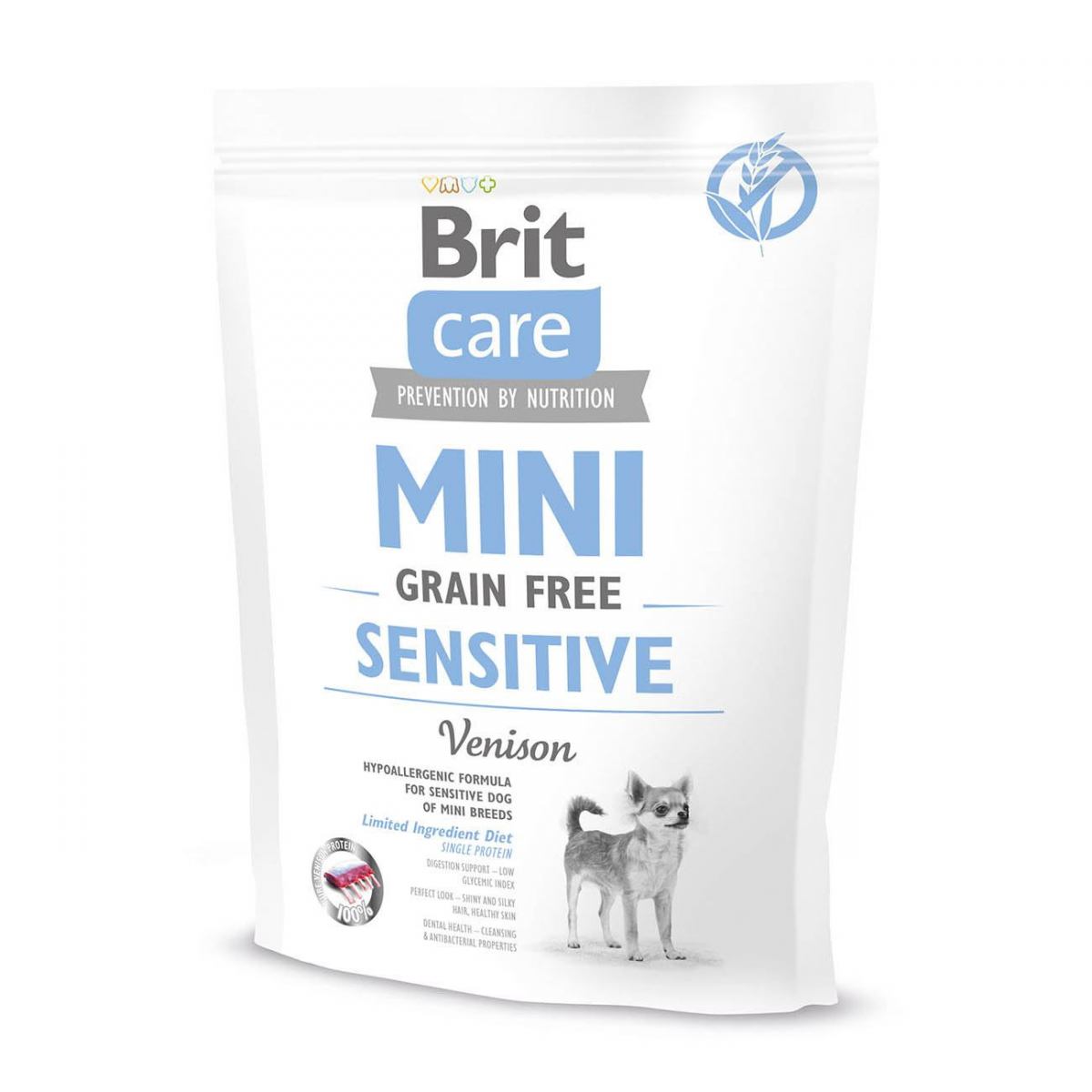 Brit Care GF Mini Sensitive 400г (оленина)