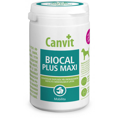 Canvit Biocal Plus Maxi for Dogs для зміцнення імунної системи для собак, 500 г