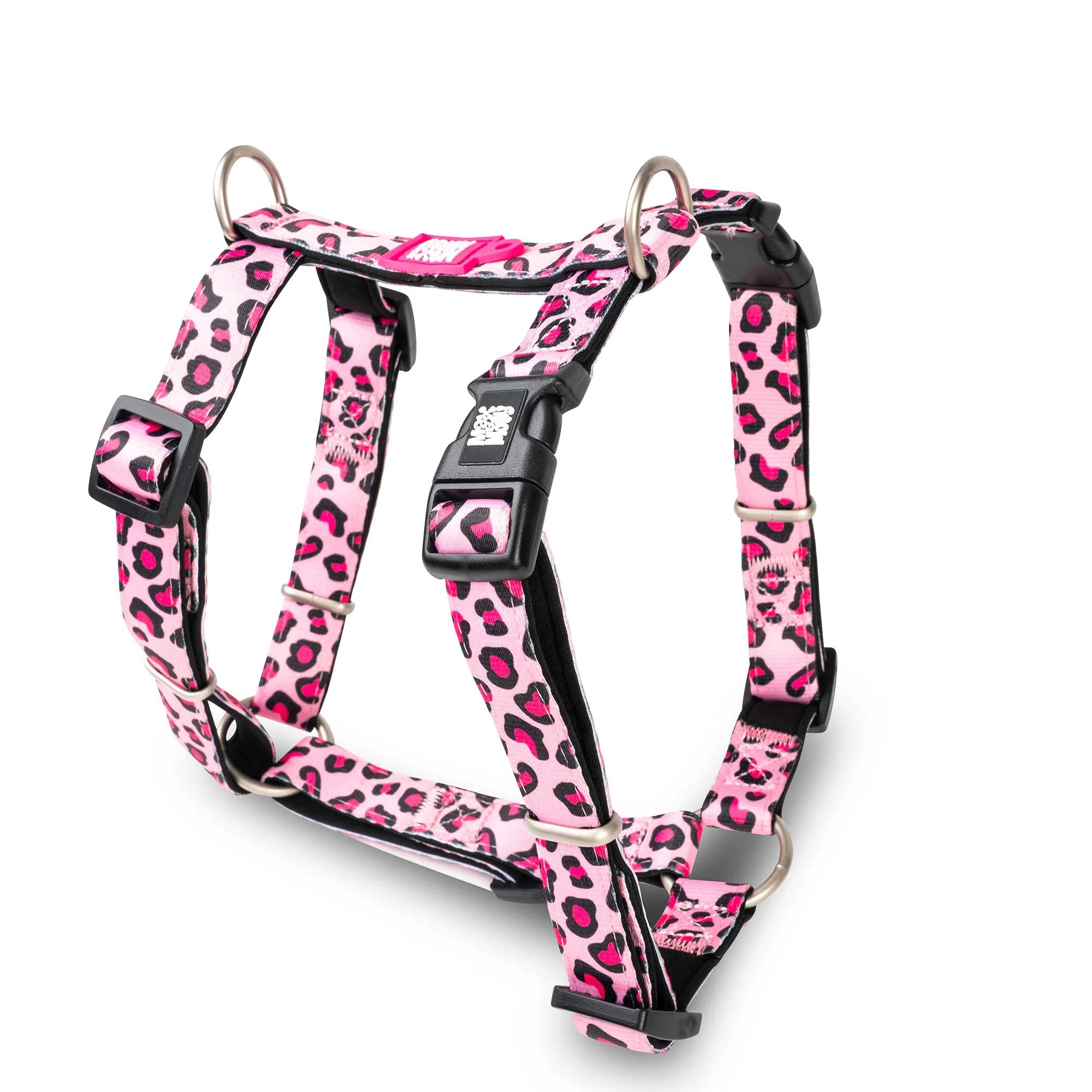 Max & Molly Шлея H-Harness - Leopard Pink M