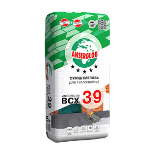 Суміш клейова ANSERGLOB BCX 39 (25 кг.)