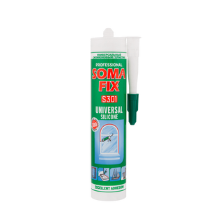 Силікон SOMA FIX, білий, 310 мл